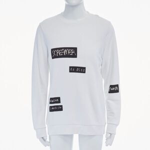 Raf Simons Joyce Patchwork Cotton Sweater